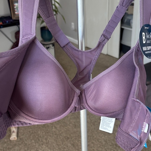 Odlo Purple High Support Sports Bra 32 B - Picture 7 of 10